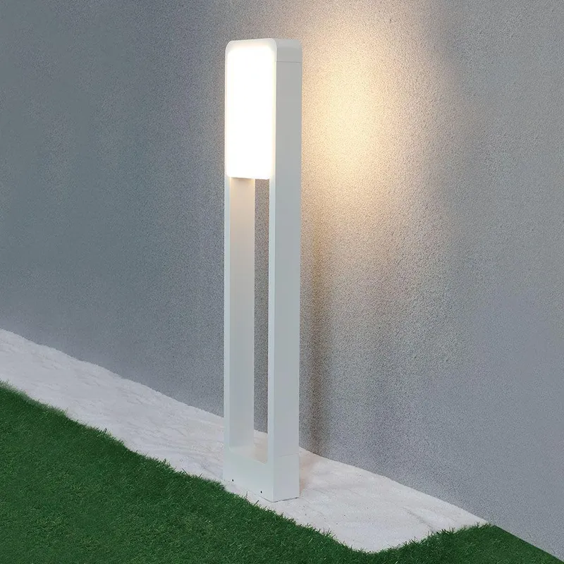 Słupek Ogrodowy V-TAC 10W LED SAMSUNG CHIP IP65 80cm VT-33 3000K 900LM 3 Lata Gwarancji - Biały
