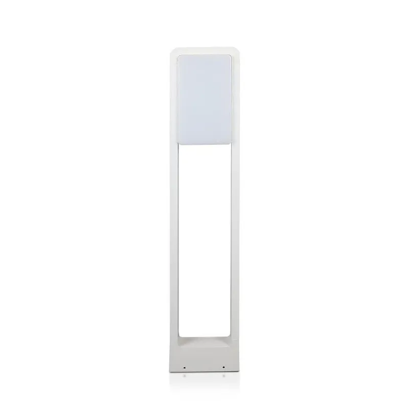 Słupek Ogrodowy V-TAC 10W LED SAMSUNG CHIP IP65 80cm VT-33 3000K 900LM 3 Lata Gwarancji - Biały