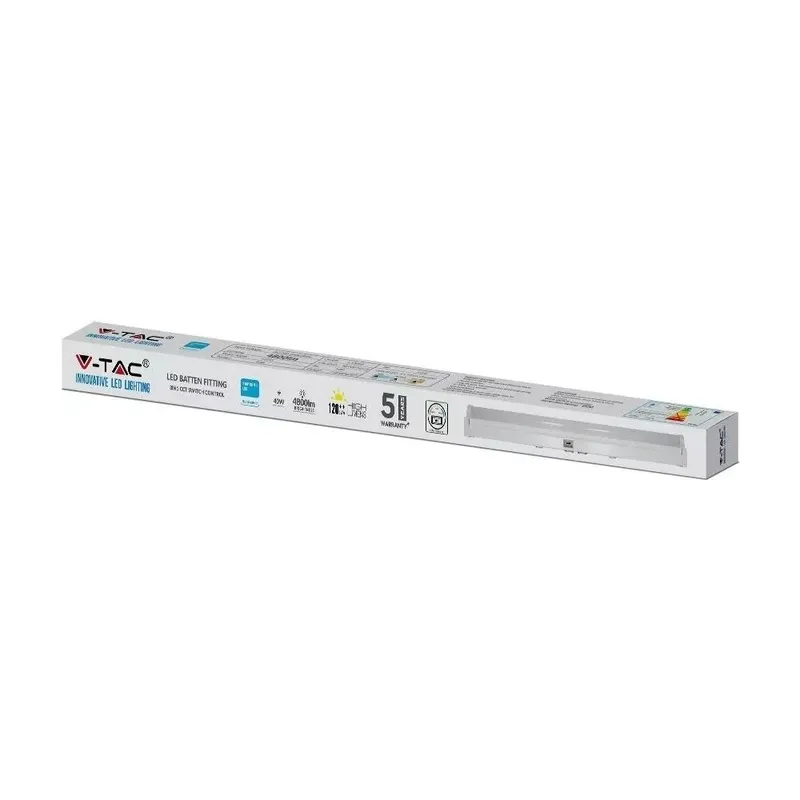Belka Linia Świetlna V-TAC 40W LED SAMSUNG CHIP 120cm 3w1 120LM/W VT-8-45 3w1 4800LM 5 Lat Gwarancji