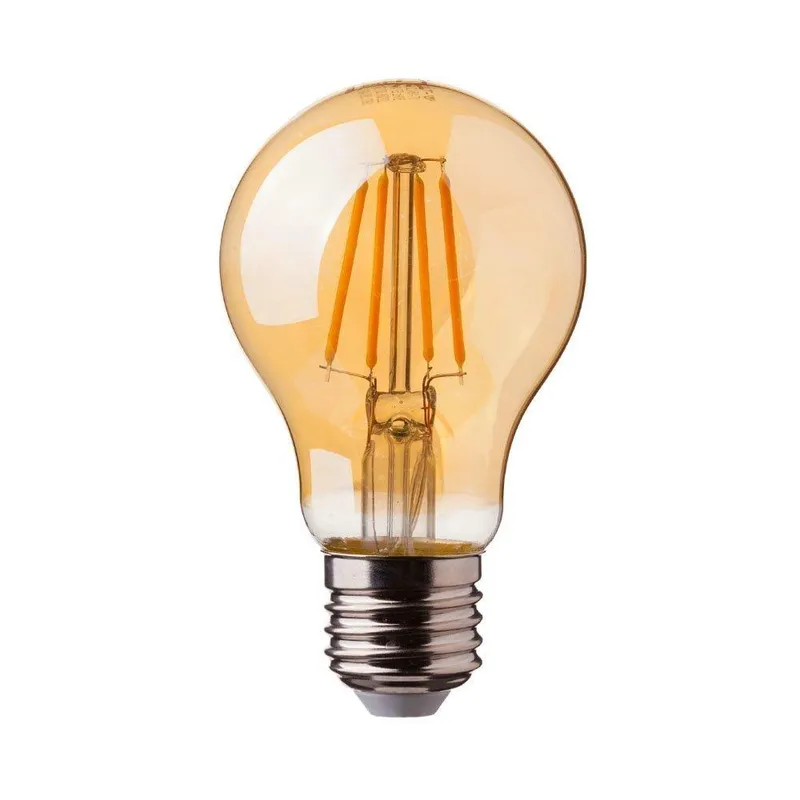 Żarówka LED V-TAC 10W Filament E27 A67 Bursztyn VT-2028 2200K 950LM