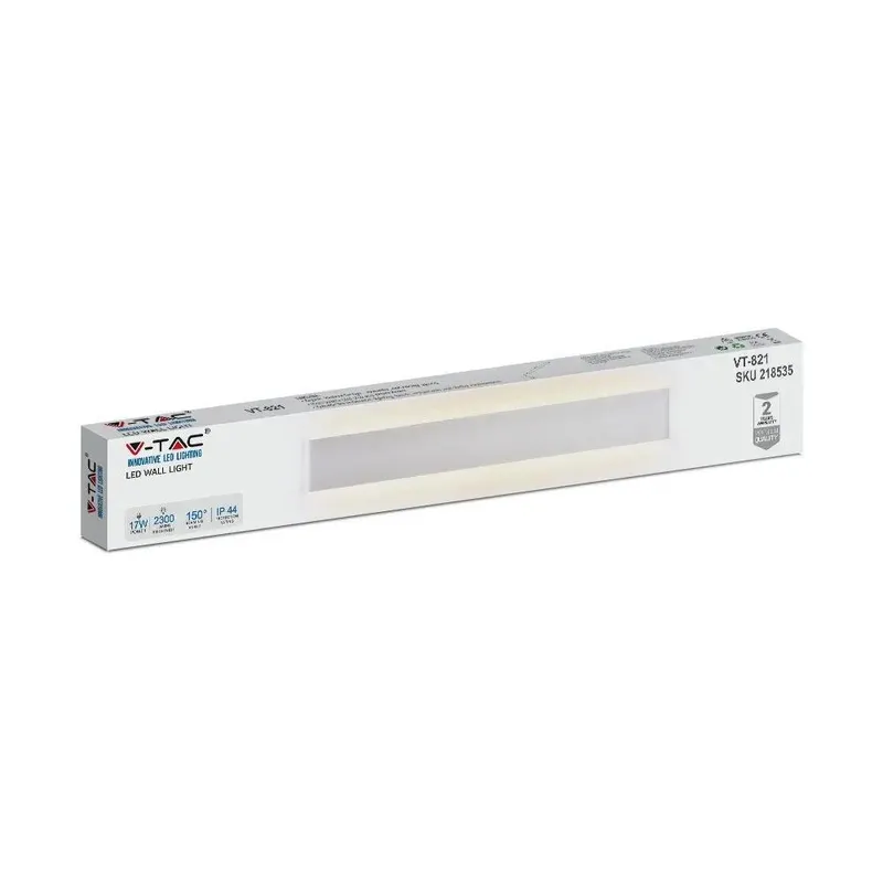 Kinkiet Ścienny V-TAC 17W LED IP44 VT-821 3000K 2470LM - Biały