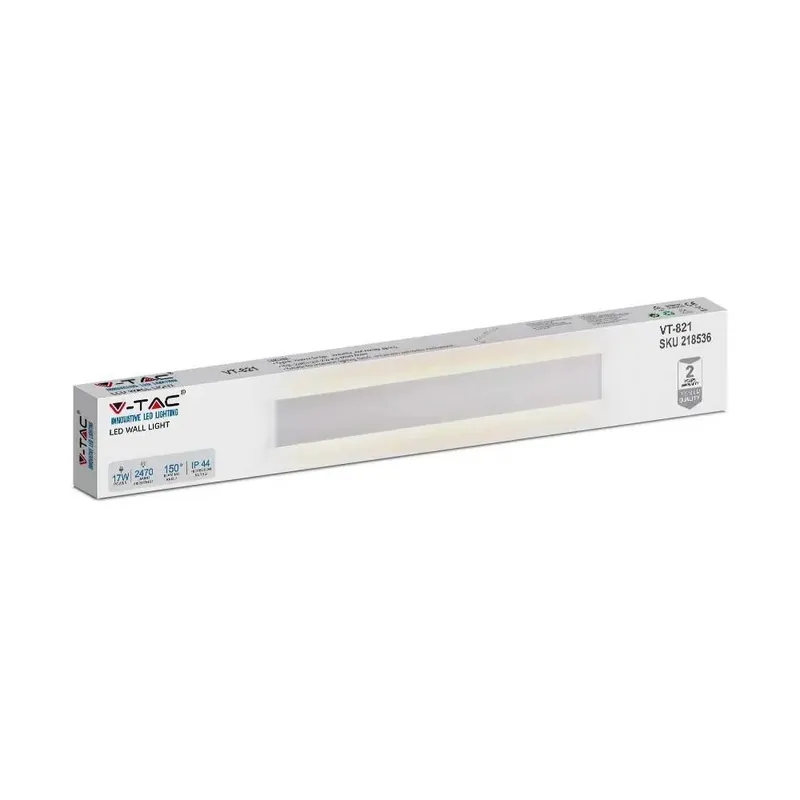Kinkiet Ścienny V-TAC 17W LED IP44 VT-821 4000K 2470LM - Biały