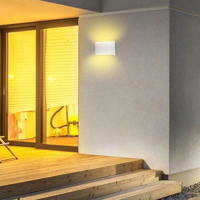 Kinkiet Ścienny V-TAC 9W LED Góra Dół BRIDGELUX CHIP IP54 VT-815-W 4000K 1280LM - Biały