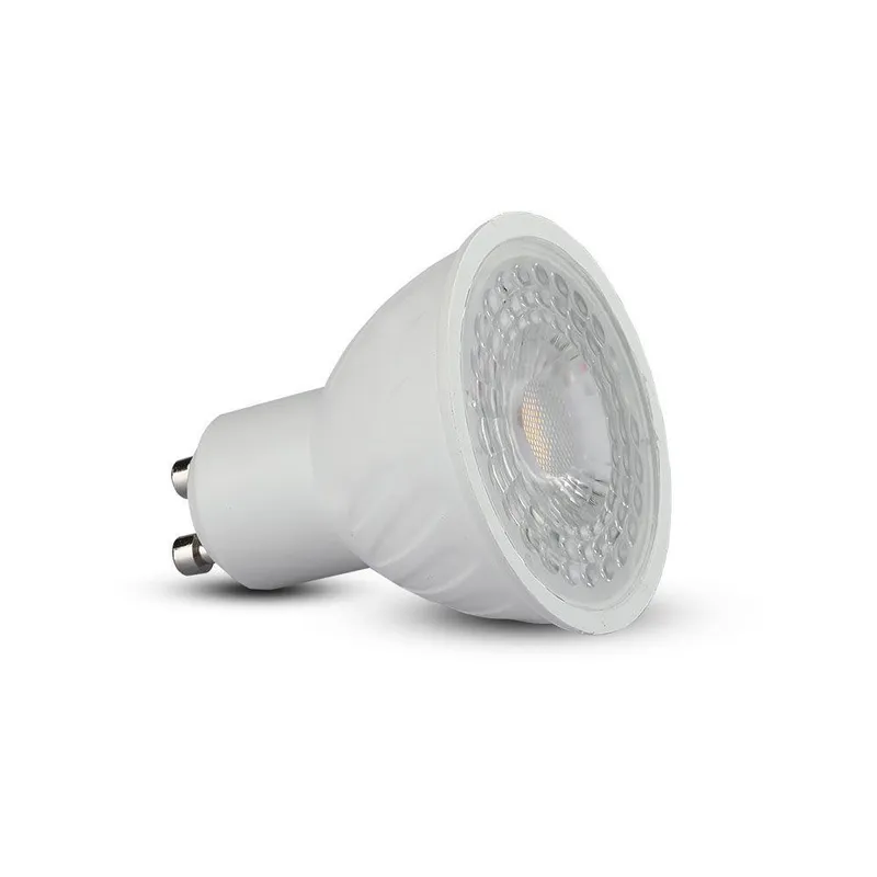 Żarówka LED V-TAC SAMSUNG CHIP 6W GU10 38ST Ściemnialna VT-227 4000K 445LM 5 Lat Gwarancji