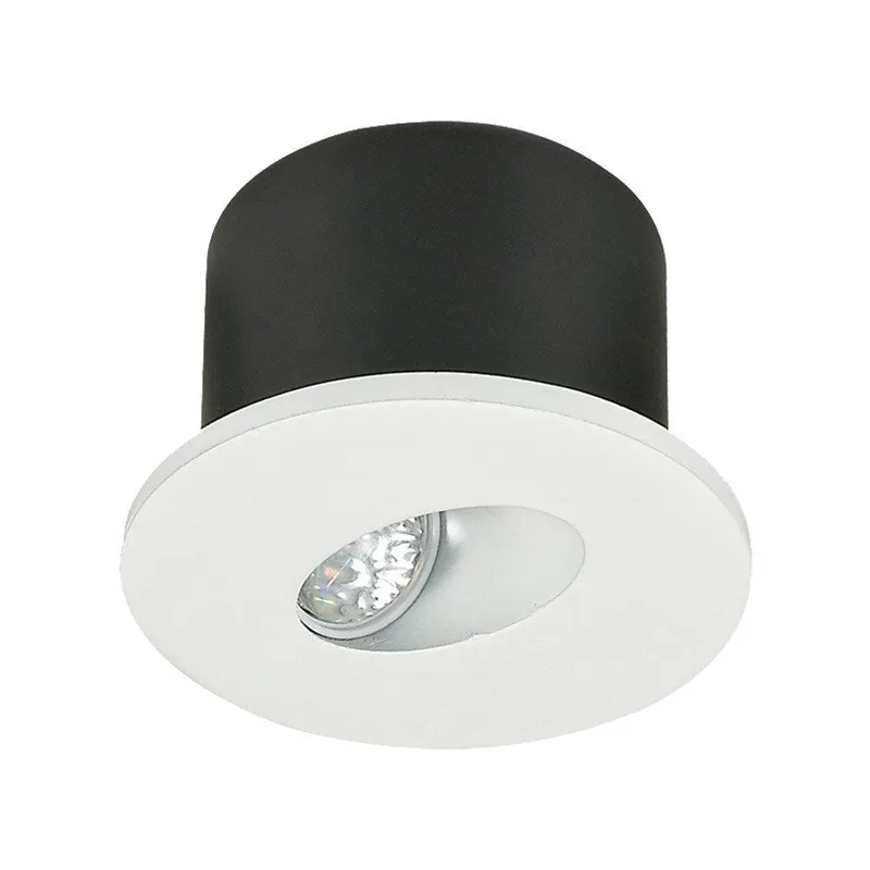 Oprawa Schodowa 3W LED V-TAC Okrągła 230V VT-1109 3000K 270LM - Biała