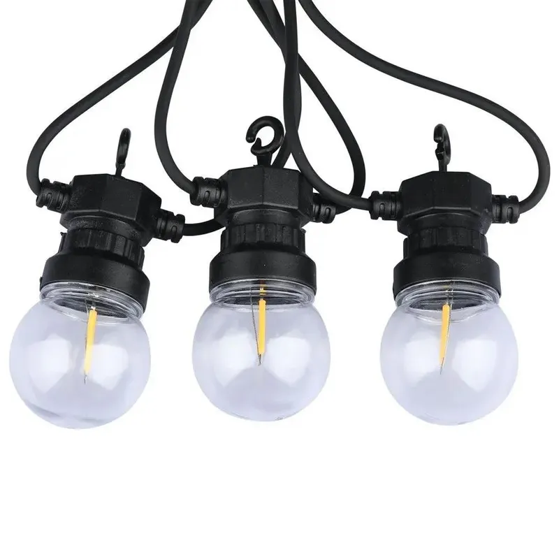 Girlanda Ogrodowa V-TAC (Sznur) 5W LED 5 Metrów 10 Żarówek 0,5W Filament VT-71510 3000K 550LM