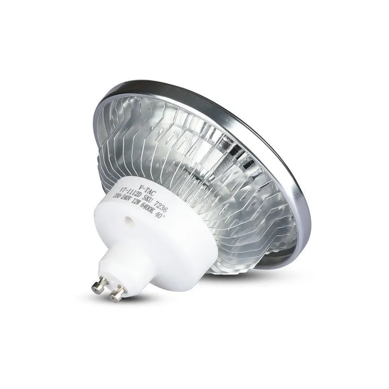 Żarówka LED V-TAC AR111 12W GU10 230V 40ST COB VT-1112 6400K 1117LM