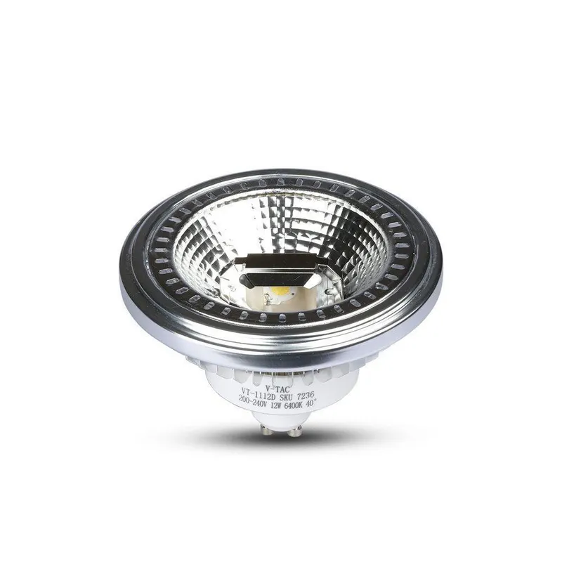 Żarówka LED V-TAC AR111 12W GU10 230V 40ST COB VT-1112 6400K 1117LM