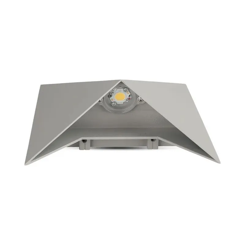 Kinkiet Ścienny V-TAC 5W LED IP65 VT-825-G 4000K 645LM - Szary