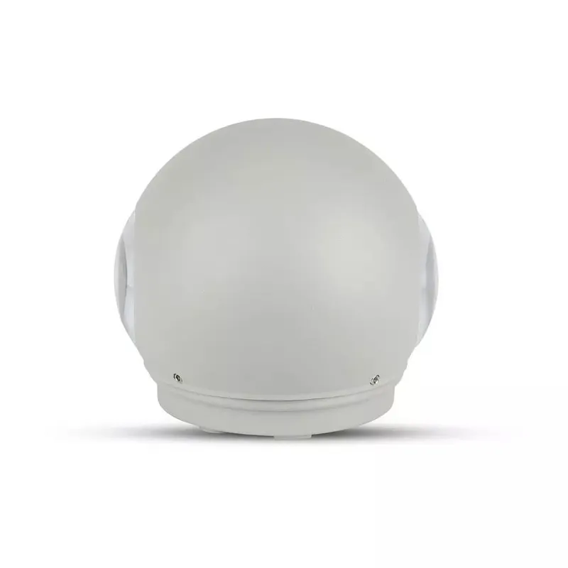 Kinkiet Ścienny V-TAC 4W LED Okrągły IP65 VT-836 3000K 450LM - Szary