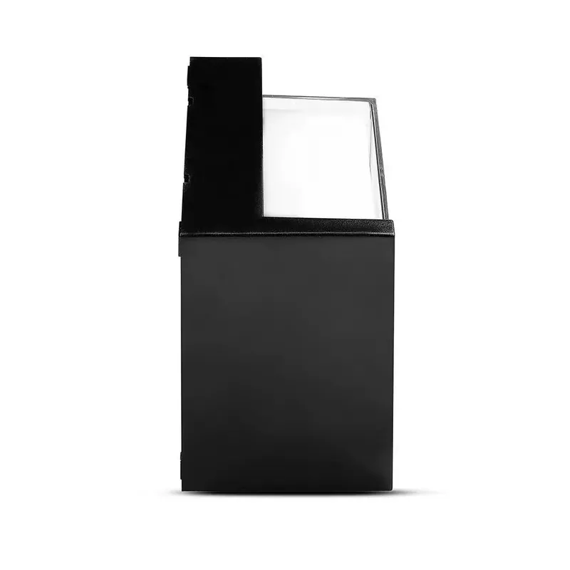 Oprawa Ścienna V-TAC 12W LED IP65 Kwadrat VT-827 4000K 1160LM - Czarny