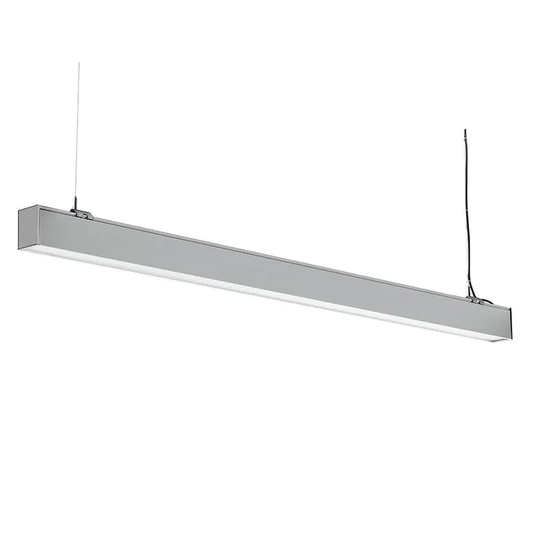 Oprawa V-TAC LED Linear SAMSUNG CHIP 40W Natynk/Zwieszana Do Łączenia 0-10V 120cm VT-7-43 4000K 3590LM 5 Lat Gwarancji - Srebrna