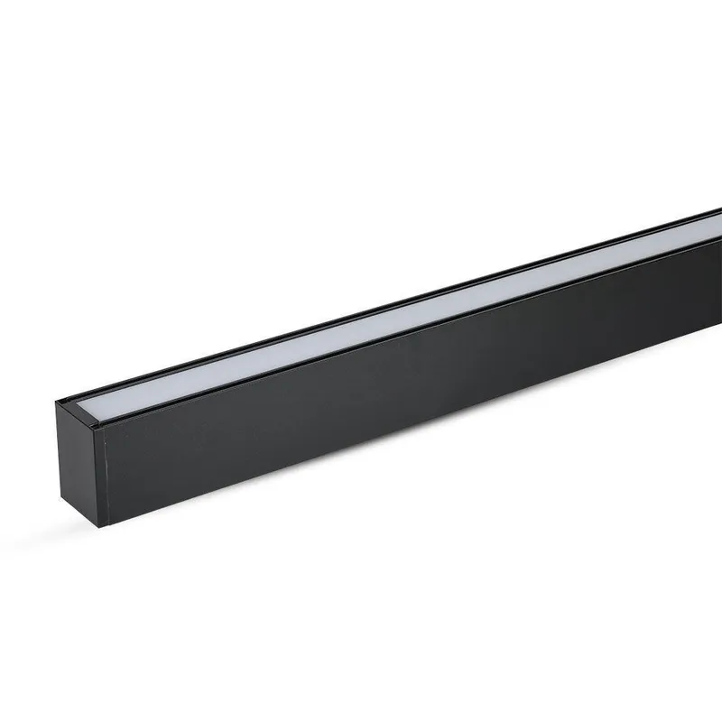 Oprawa V-TAC LED Linear SAMSUNG CHIP 40W Do Łączenia Zwieszana 120cm VT-7-40-B 6500K 3270LM 5 Lat Gwarancji - Czarna