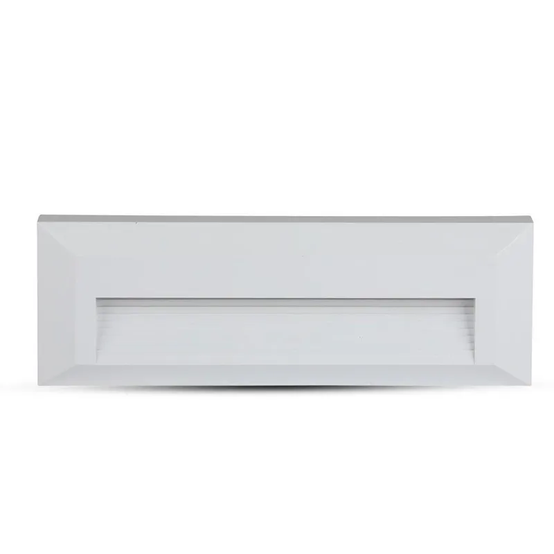 Oprawa Schodowa 3W LED V-TAC Prostokąt 230V IP65 VT-1162 4000K 110LM - Biała