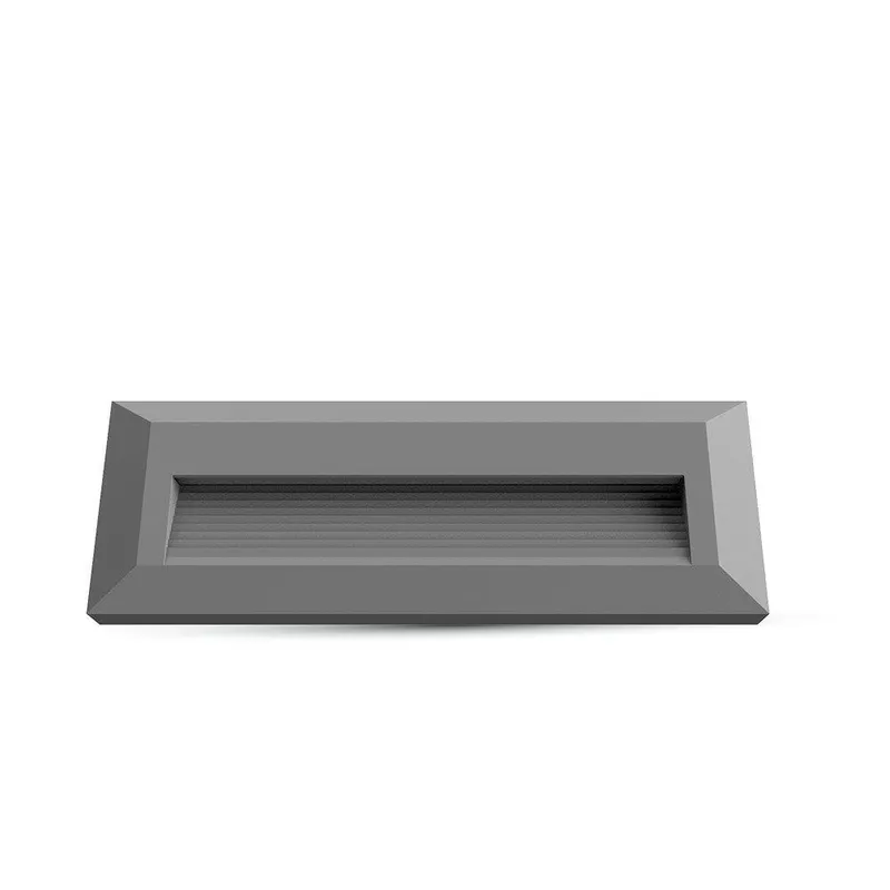 Oprawa Schodowa 3W LED V-TAC Prostokąt 230V IP65 VT-1162 4000K 110LM - Szara