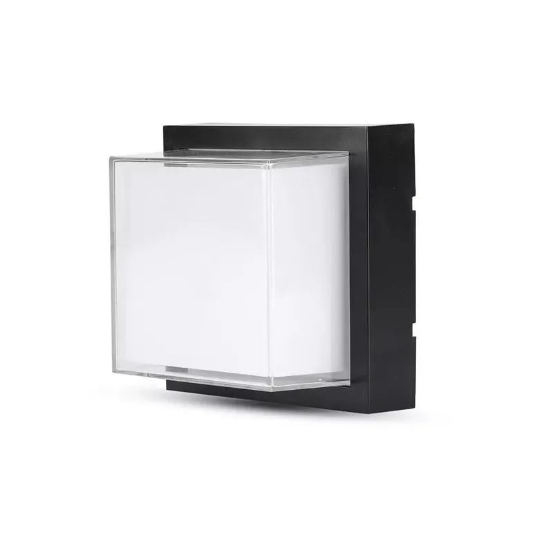 Oprawa V-TAC 12W LED IP65 Kwadrat VT-828 3000K 1200LM - Czarny