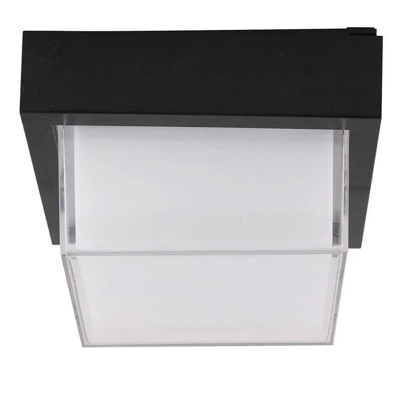 Oprawa V-TAC 12W LED IP65 Kwadrat VT-828 3000K 1200LM - Czarny