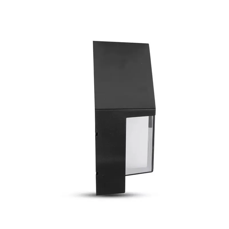 Oprawa Ścienna V-TAC 7W LED Kwadrat IP65 VT-831 3000K 670LM - Czarna