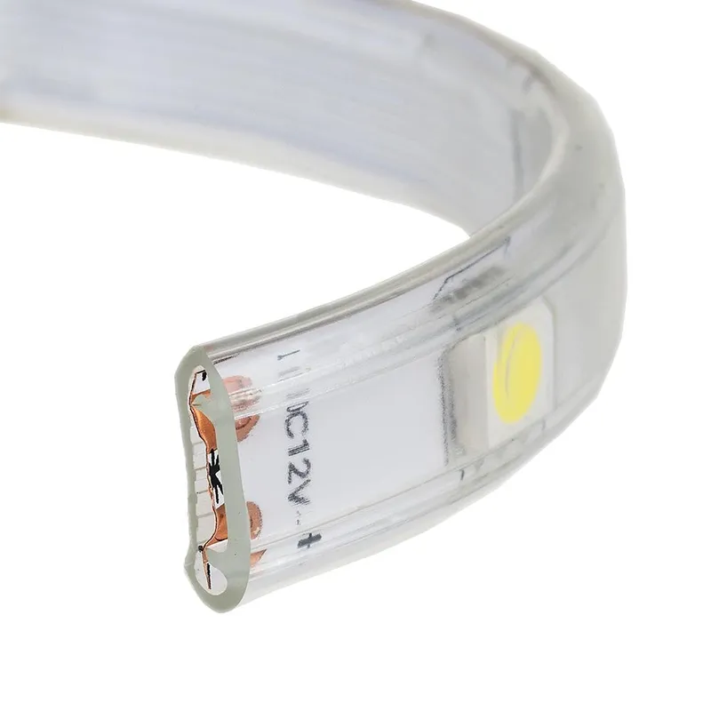 Taśma LED V-TAC SMD2835 1200LED 24V IP65 2XPCB Rękaw 10mb 7,5W/M 120LED/M VT-2835-7.5 4000K 750LM