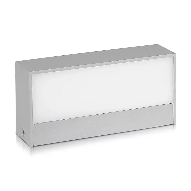 Oprawa Ścienna V-TAC 9W LED Góra Dół IP65 VT-8056 3000K 850LM - Szara