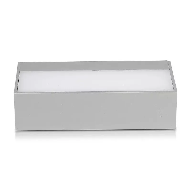 Oprawa Ścienna V-TAC 9W LED Góra Dół IP65 VT-8056 3000K 850LM - Szara