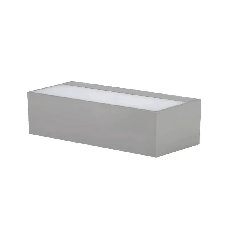 Oprawa Ścienna V-TAC 9W LED Góra Dół IP65 VT-8056 6400K 850LM - Szara