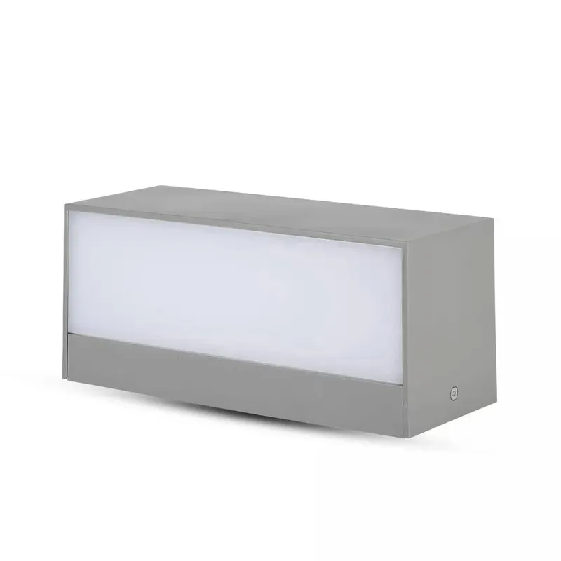Oprawa Ścienna V-TAC 12W LED Góra Dół IP65 VT-8057 4000K 1150LM - Szara