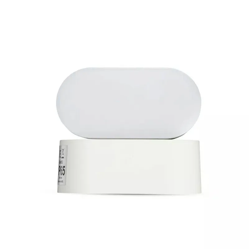 Kinkiet Ścienny V-TAC 6W LED IP65 Obrotowy 350ST VT-816 3000K 722LM - Biały
