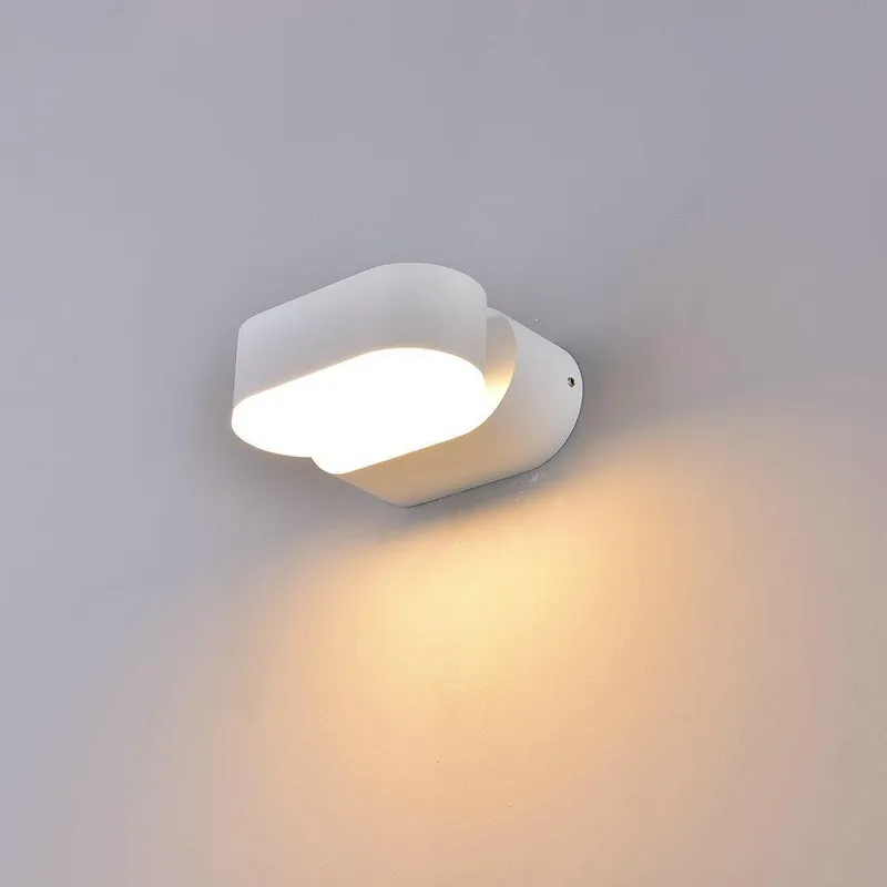 Kinkiet Ścienny V-TAC 6W LED IP65 Obrotowy 350ST VT-816 3000K 722LM - Biały
