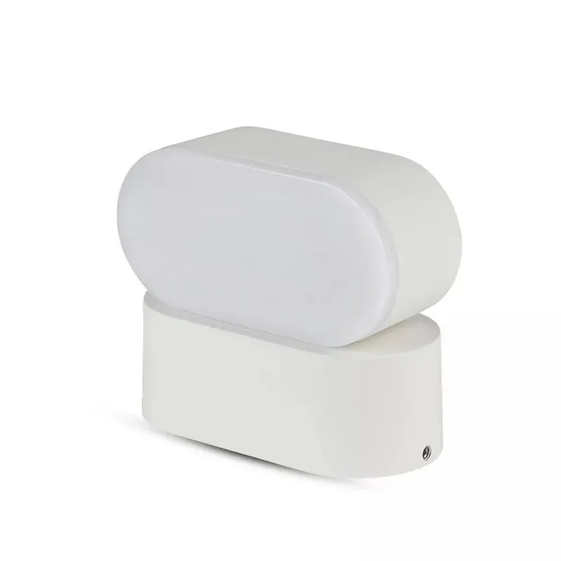 Kinkiet Ścienny V-TAC 6W LED IP65 Obrotowy 350ST VT-816 3000K 722LM - Biały