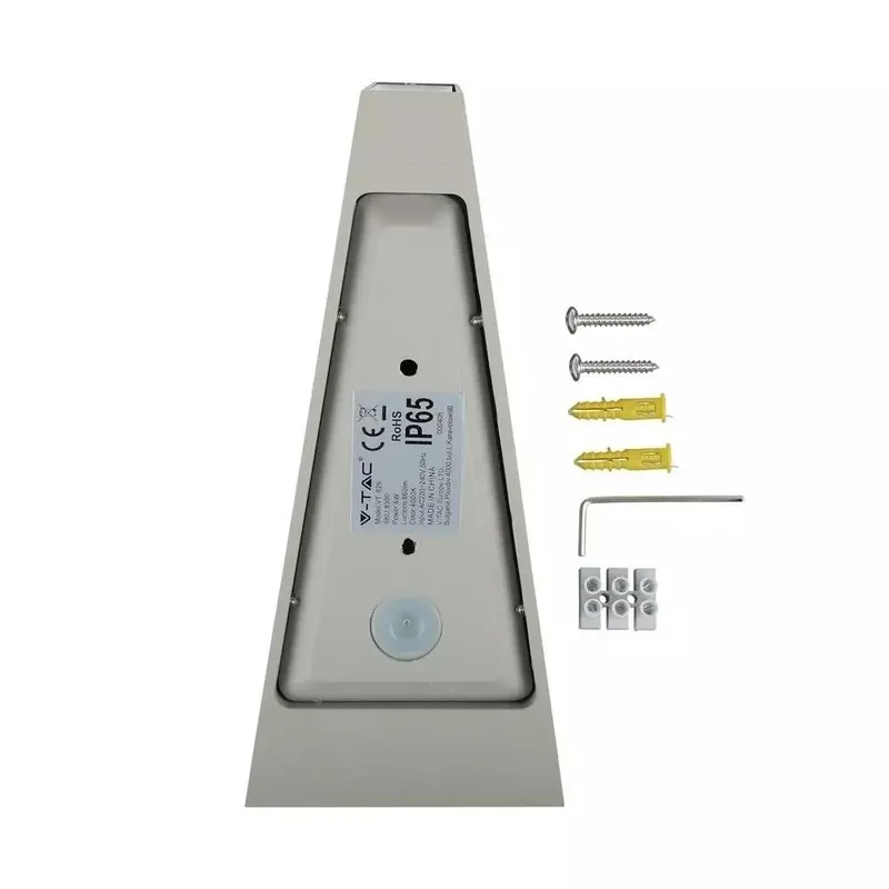 Kinkiet Ścienny V-TAC 4W LED IP65 VT-826-G 3000K 450LM - Szary