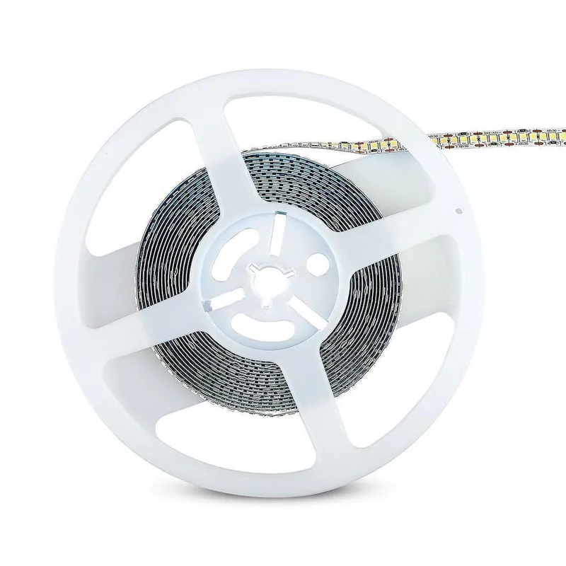 Taśma LED V-TAC 12V SMD2835 1200LED High Lumen IP20 20W/M VT-2835 240-IP20 3000K 2000LM