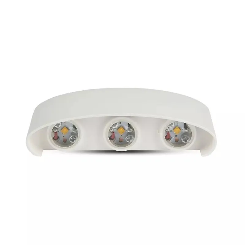 Oprawa Ścienna Góra Dół V-TAC 5W LED IP54 VT-846 4000K 630LM - Biała
