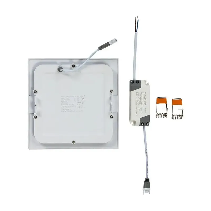 Panel LED V-TAC Premium Downlight 12W Kwadrat 170x170 VT-1207 2700K 1160LM