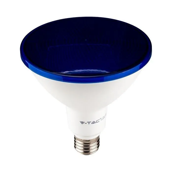 Żarówka LED V-TAC 17W PAR38 E27 IP65 VT-1227 Kolor 1300LM - Niebieski