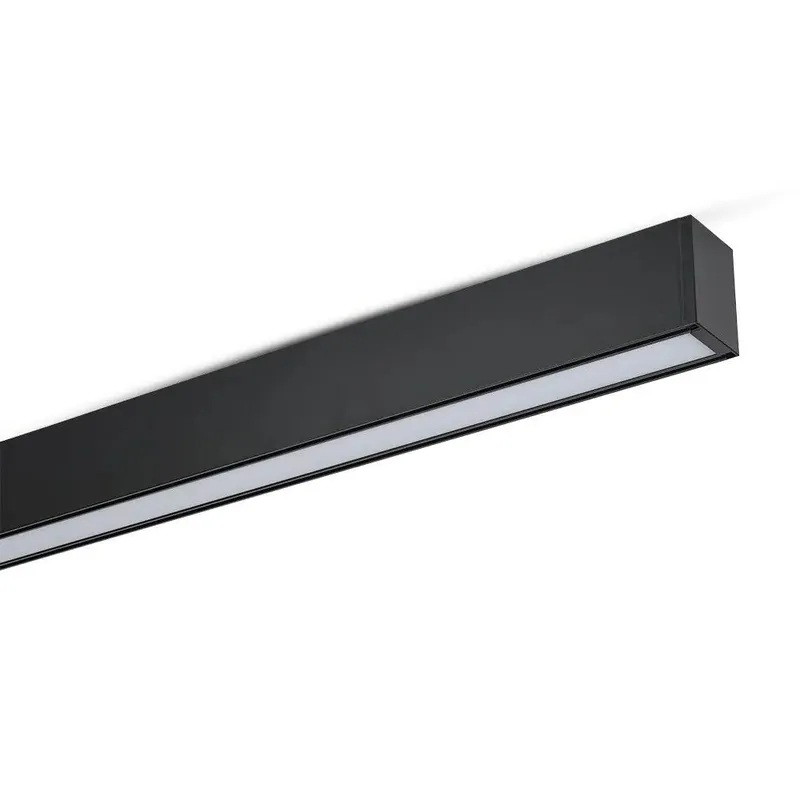 Oprawa V-TAC LED Linear Natynkowa SAMSUNG CHIP 40W UGR<19 Dimm VT-7-46 3000K 3275LM 5 Lat Gwarancji - Czarna