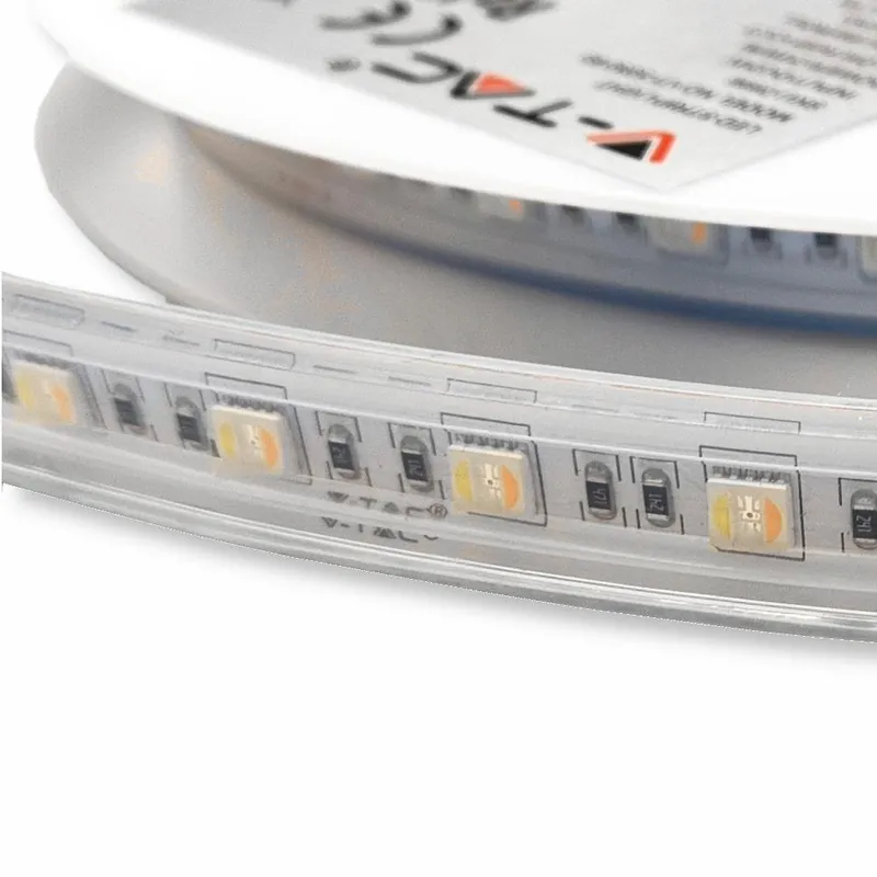 Taśma LED V-TAC SMD5050 24W/M 60LED 24V RGB+CCT 5w1 IP65 VT-5050 60 1630LM