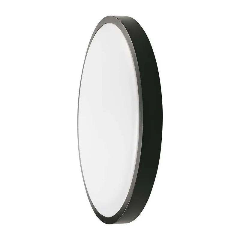 Oprawa Sufitowa Plafoniera V-TAC 24W LED Okrągły IP44 30cm VT-8624B-RD 4000K 2400LM - Czarny