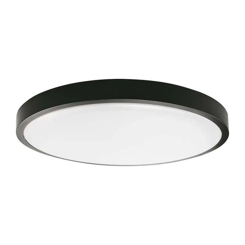 Oprawa Sufitowa Plafoniera V-TAC 24W LED Okrągły IP44 30cm VT-8624B-RD 4000K 2400LM - Czarny