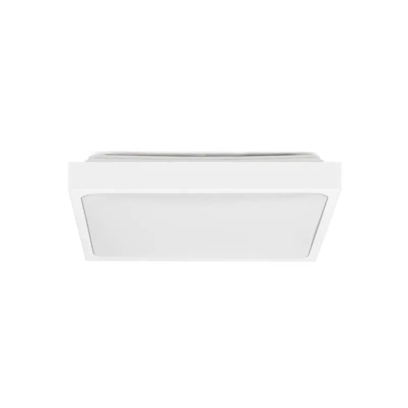 Oprawa Sufitowa Plafoniera V-TAC 18W LED Kwadrat IP44 23x23cm VT-8618W-SQ 6500K 1800LM - Biały