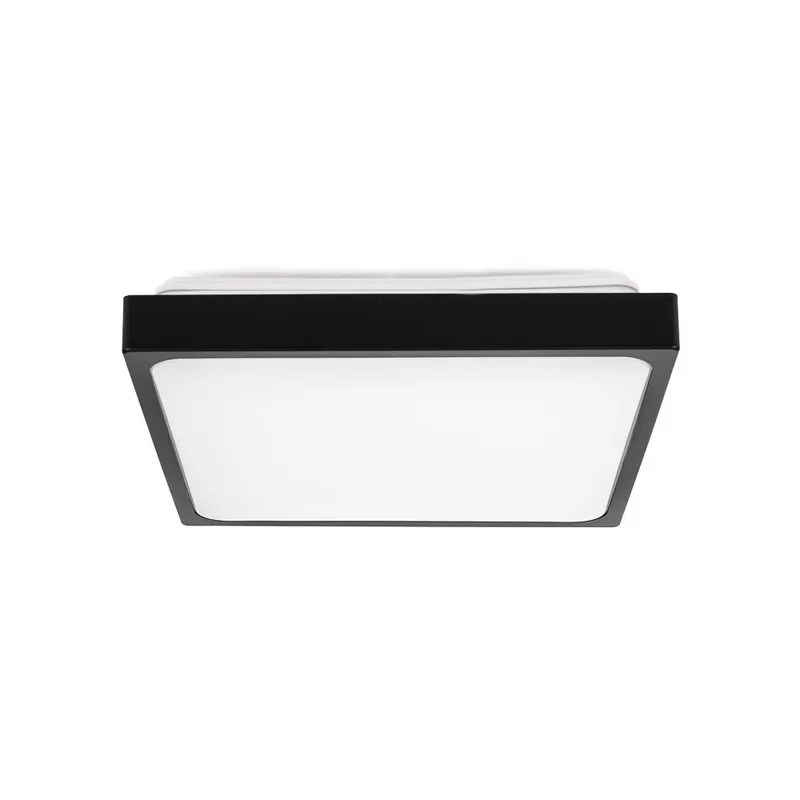Oprawa Sufitowa Plafoniera V-TAC 30W LED Kwadrat IP44 42x42cm VT-8630B-SQ 6500K 3000LM - Czarny