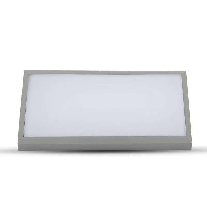 Oprawa Ścienna V-TAC 20W LED Ukośna IP65 VT-8055 3000K 2050LM - Szara
