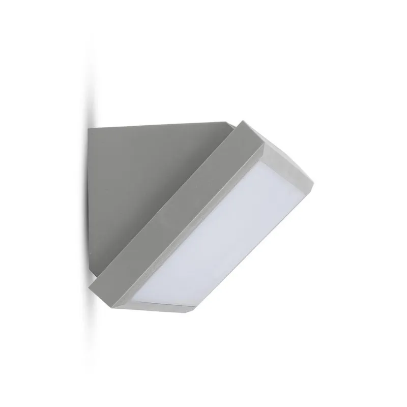 Oprawa Ścienna V-TAC 20W LED Ukośna IP65 VT-8055 3000K 2050LM - Szara