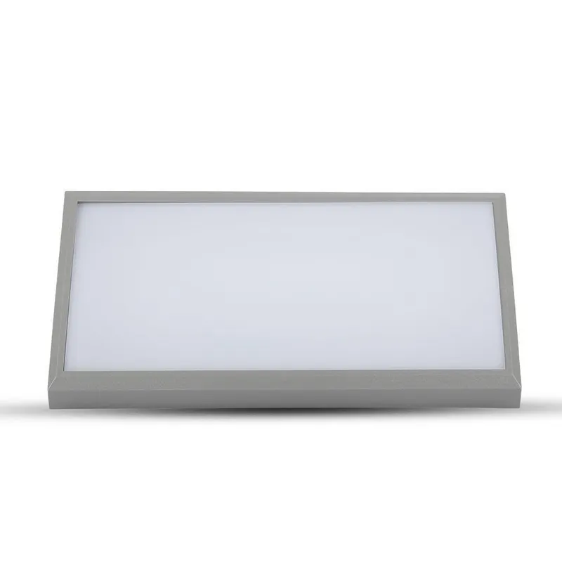 Oprawa Ścienna V-TAC 20W LED Ukośna IP65 VT-8055 4000K 2050LM - Szara
