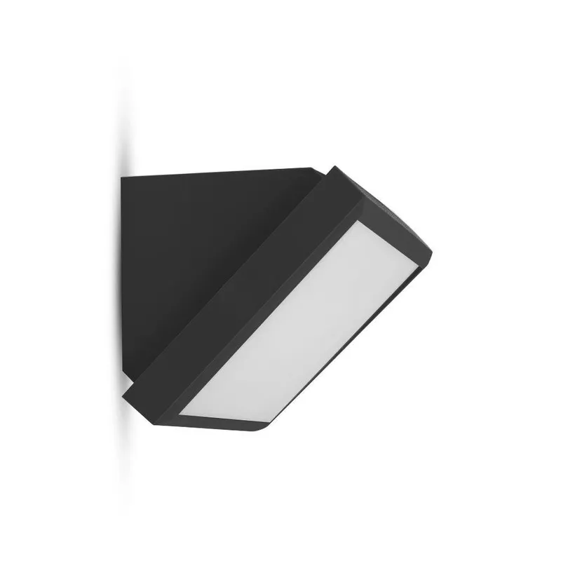Oprawa Ścienna V-TAC 20W LED Ukośna IP65 VT-8055 4000K 2045LM - Czarna