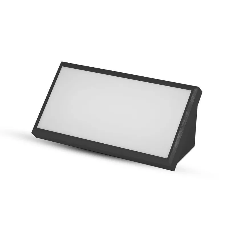 Oprawa Ścienna V-TAC 20W LED Ukośna IP65 VT-8055 6400K 2045LM - Czarna