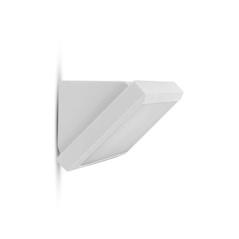 Oprawa Ścienna V-TAC 12W LED Ukośna IP65 VT-5142 4000K 1250LM - Biała