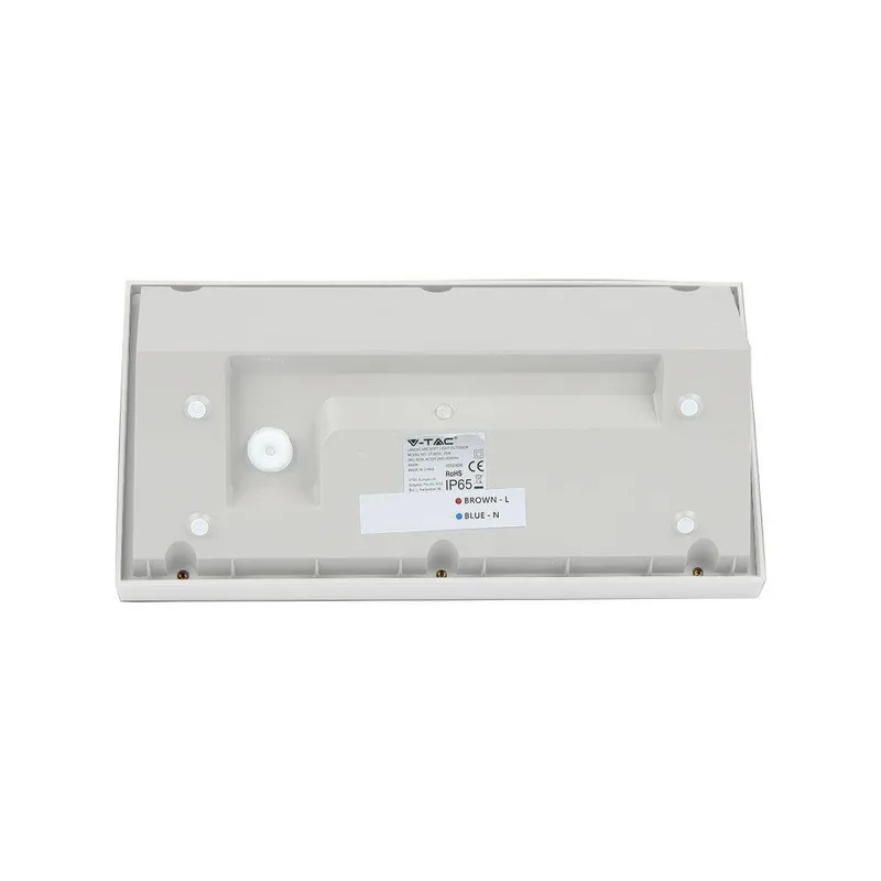 Oprawa Ścienna V-TAC 20W LED Ukośna IP65 VT-8055 3000K 2045LM - Biała