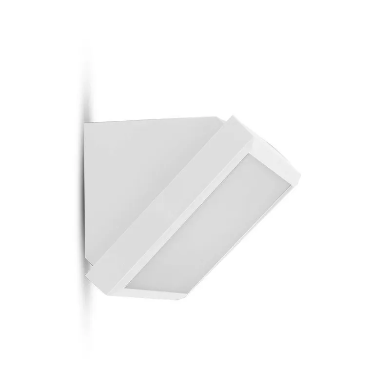 Oprawa Ścienna V-TAC 20W LED Ukośna IP65 VT-8055 6400K 2045LM - Biała