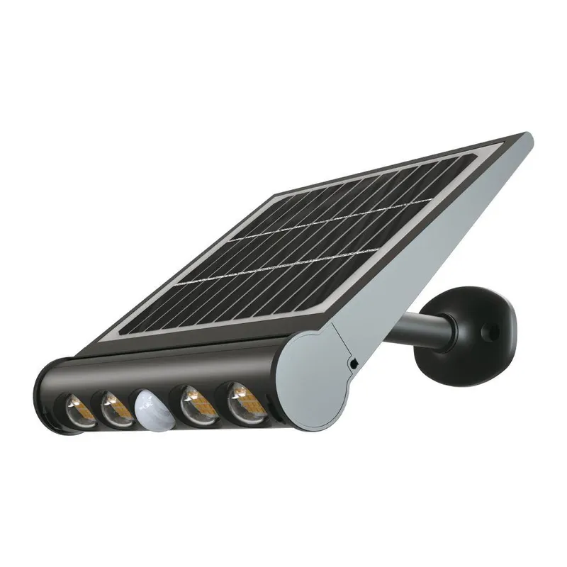 Projektor Solarny 8W LED 8w1 Czujnik Ruchu IP65 V-TAC VT-11108 3000K 950LM - Czarny